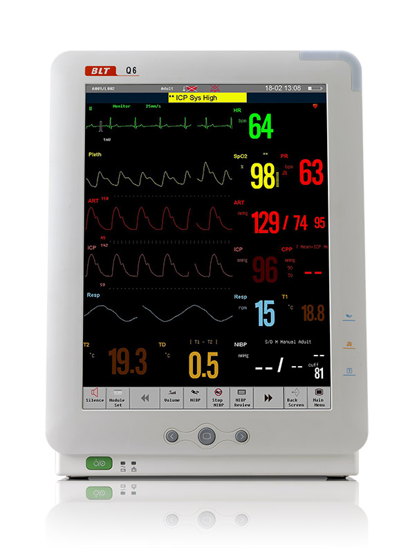 宝莱特q6手术室插件式监护仪